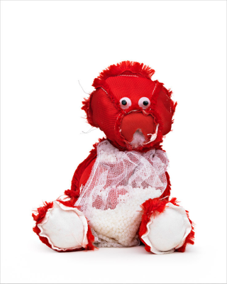 Illustration for article titled Teddy bears turned inside-out are the stuff of nightmares